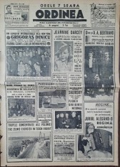 Ziarul Ordinea nr.2108/1939 foto