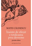 Inainte de sfarsit e totdeauna prea devreme, Humanitas
