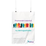 Poster 4868 cm tipar policromie fa, DCM 200 g/mp