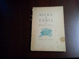 RILKE A PARIS - Les Cahiers de MALTE LAURIDS BRIGGE - Maurice Betz -1941, 120 p.