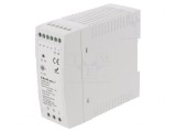 Alimentator Pulsatoriu DIN 60W 24V 2.5A IP20, QOLTEC