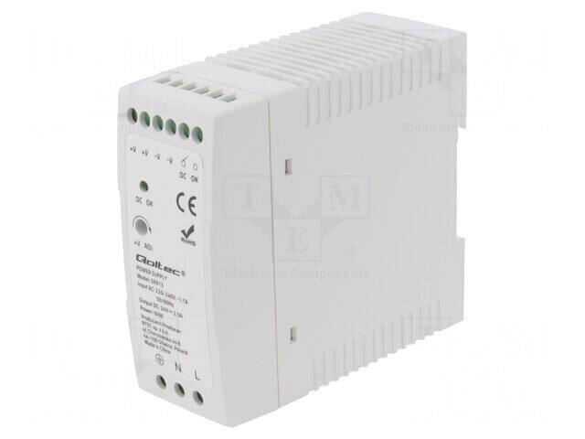 Alimentator Pulsatoriu DIN 60W 24V 2.5A IP20