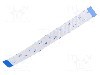 Banda FFC, 24 pini, lungime 127mm, seria FFC5-TIN, GCT - 05-24-A-0127-A-4-06-4-T