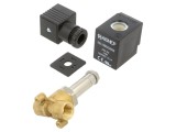 Ventil electromagnetic G 1/4 FKM 2/2 NC 24VDC AIGNEP