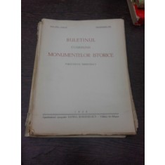 Buletinul Comisiunii Monumentelor istorice, iulie septembrie 1938