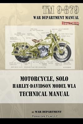 Motorcycle, Solo Harley-Davidson Model Wla Technical Manual foto