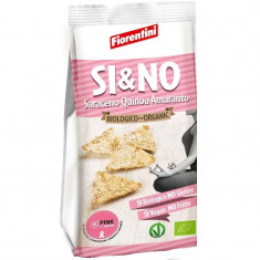 Chipsuri de Hrisca cu Quinoa si Amarant Fara Gluten Bio 80 grame Fiorentini