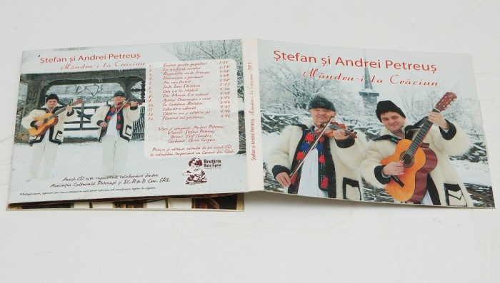Stefan si Andrei Petreus - CD audio original digipak