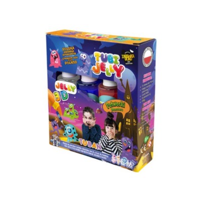 SET TUBI JELLY (gel modelator) cu 3 culori , MONSTRI foto