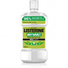 Listerine Naturals Gum Protection apă de gură Mild Mint 500 ml