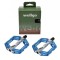 Set 2 pedale Wellgo din aluminiu pentru bicicleta, filet 9/16, culoare albastru Cod:AWR0087BL