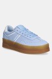 Tommy Jeans sneakers din piele intoarsă THE GREENWICH FLATFORM SUEDE EN0EN02734