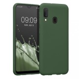 Husa Kwmobile pentru Samsung Galaxy A20e, Silicon, Verde, 48738.118, Carcasa