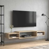 vidaXL Sistem de TV montat pe perete Montare pe perete Stejar Sonoma 8005999