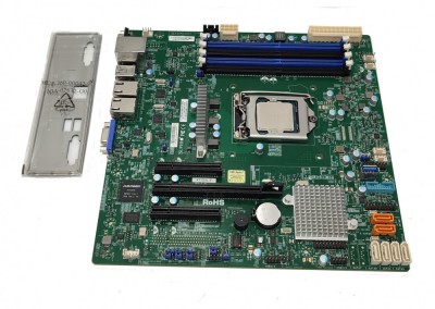 Placa de baza server Supermicro X11SSL-F chipset C232 + Procesor Intel Xeon foto