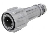 Conector Circular Mufă Tată 2 Pin Filet Interior Rotire