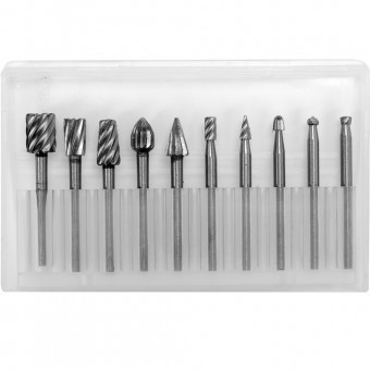 Set freze pentru lemn, metal, 10 piese foto