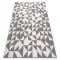 Covor SPRING 20414332 triunghiuri sisal, buclat - gri / kr&eacute;m, 200x290 cm