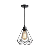 Cumpara ieftin Lustra Jabrey metal negru 20.5x20.5x100 cm