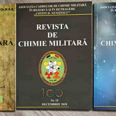 LOT 3 NR. DIN REVISTA DE CHIMIE MILITARA: NR.13 ANIVERSAR SEPTEMBRIE 2017, NR.15 DECEMBRIE 2018, NR.16 15 MAI 20