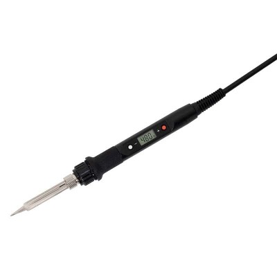 Letcon de lipit 80W cu reglare temperatura 180-480 C afisaj digital LCD + 5 varfuri HOME foto