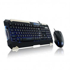 Kit tastatura si mouse Tt eSPORTS Commander Gaming Gear foto