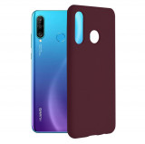 Cumpara ieftin Husa pentru Huawei P30 lite / P30 lite New Edition, Techsuit Soft Edge Silicone, Plum Violet