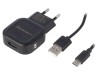 Incarcator USB-C Qoltec 5V 2.4A 12W pentru Smartphone, Tableta, Cod 50184