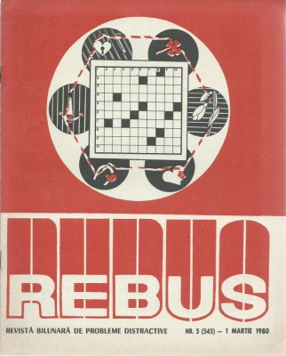 Revista Rebus nr. 5 / 1 martie 1980 foto
