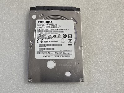 Hard disk laptop Toshiba Mobile Thin 1TB 5400rpm 128MB SATA3 (MQ04ABF100) foto