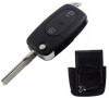 Carcasa cheie Topautochei&reg; pentru Audi A3 A4 A6, suport pentru baterie tip CR2032, Fara Brand