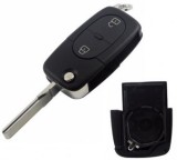 Carcasa cheie Topautochei&reg; pentru Audi A3 A4 A6, suport pentru baterie tip CR2032, Fara Brand