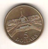 SV * AUSTRALIA FIVE DOLLARS / 5 DOLARI 1988 * PARLAMENTUL AUNC+, Australia si Oceania, Nichel