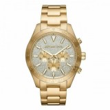 Michael Kors Layton Ceas de Damă cronograf cu Auriu Brățară Metalică MK8873