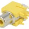 Conector RCA mamă 90&deg; pentru PCB