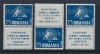 ROMANIA EXIL 1960 EMISIUNEA 22 SERIE DANTELATA CU VIGNETA MNH, Nestampilat