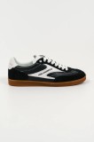 Karl Lagerfeld sneakers din piele KANDIDATE femei, culoarea negru, KL63855