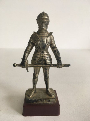Figurina cavaler marca Depose Italia, cavaler din Sec XVI (16) plastic, 10cm foto