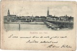 CP1053N Привѣти изъ Рига, Riga, carte poștală adresată unei evreice din Craiova, 1899