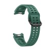 Curea marca THD, compatibila Galaxy Watch6/Classic, Galaxy Watch5/Pro, modelul sport cu orificii, culoarea verde