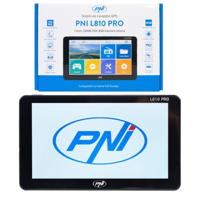 Aproape nou: Sistem de navigatie GPS PNI L810 PRO ecran 7 inch, 800 MHz, 256MB DDR, foto