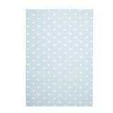 Prosop bucatarie bumbac albastru alb 47x70 cm