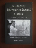 Politica filo-sionista a Romaniei - Cornel Dan Niculae