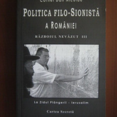 Politica filo-sionista a Romaniei - Cornel Dan Niculae