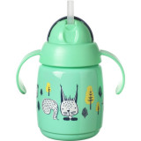 Tommee Tippee Superstar Straw Cup ceasca cu pai pentru copii 6m+ 300 ml