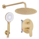 Set de dus incastrat Rea Drop Brush Gold + BOX
