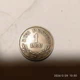 Moneda Romania 1 Leu 1924 - Numismatica, Colectionari