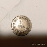 -Y- MONEDA ROMANIA 1 LEU 1924, Europa