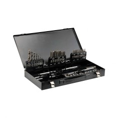 Set tarozi, filiere si burghie HSS m3-12, 44 buc Yato YT-2978