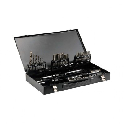 Set tarozi, filiere si burghie HSS m3-12, 44 buc Yato YT-2978 foto